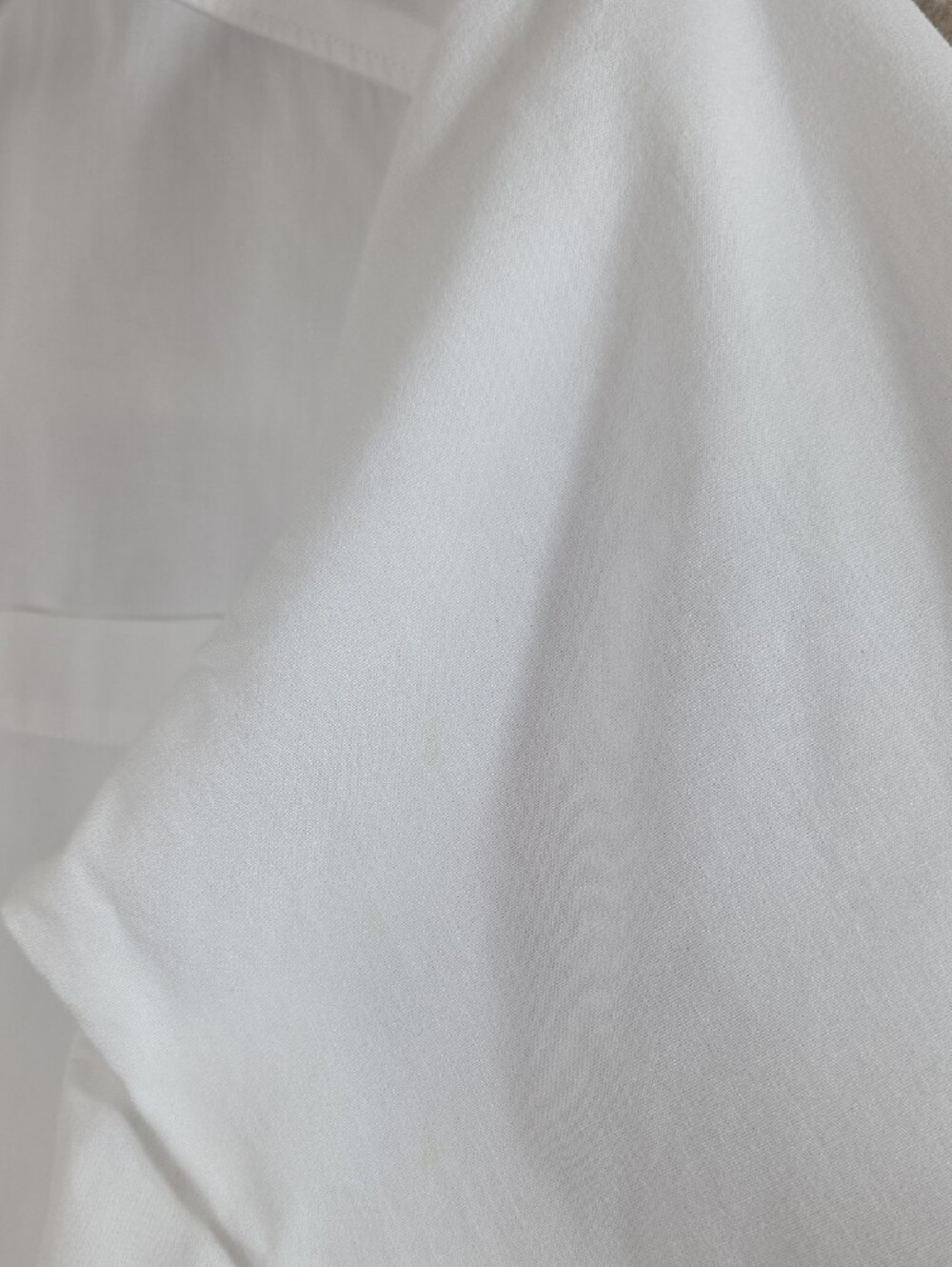 Maeve by Anthropologie White Longline Button Up Shirt Dress 100% Cotton. - Picture 5 of 14